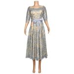 BHLDN Linden Lace Dress, Blue, 0 (US) Photo 5