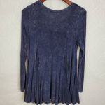 Altar'd State  Womens Dress Size Small Navy Blue Flowy Long Sleeves‎ Pullover Photo 1