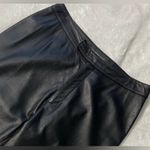 Copper Key  Sleek Black Leather Pants Photo 1