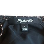 Madewell  Crinkle Georgette Mini Dress Babydoll Fun Print 3/4 Sleeve Size Small Photo 12