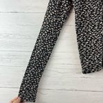 Hollister  Y2K Ditsy Floral Fitted Cropped Long Sleeve Top Size S Photo 2