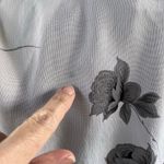 Rachel Comey Women's White And Black 100% Silk Floral Print Blouse Size 8 Photo 7