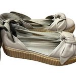 Puma FENTY Rihanna Bow Creeper Sandal Natural Oatmeal Size 8 RARE Lace Photo 8