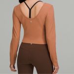 Lululemon  Align Long Sleeve Shirt Womens Size 2 Pink Savannah Athletic Yoga Run Photo 6