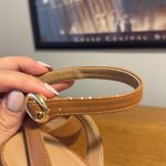 Madden Girl Women's Tan High Heel Sandals with Ankle Strap Photo 5