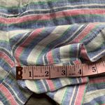 St. Tropez  West 100% Linen White, Pink, Green & Blue Shorts 6 Photo 5