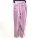 SELMACILEK Pleated High Rise Pant in Lilac Purple Size XS Photo 2