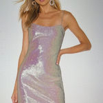 Likely  Reese Iridescent Sequin Dress Photo 0
