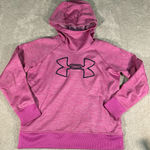 Under Armour Women's  Hoodie Pink Medium‎ Fleece ColdGear Photo 0