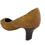 Jennifer Moore Tan Suede Pumps Photo 3