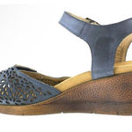 Women's Romika Nevis 05 Jeans Leather Size 42 US 10 Blue Photo 0