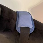 Eddie Bauer Nylon Unisex Crossbody Bag Blue Zip Pocket Or Carry By Handle Photo 4