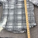 No Boundaries ‎ Womens Small Sherpa Pullover Fleece Plaid Quarter Zip Gorpcore Photo 2