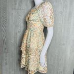 Adelyn Rae  Liz printed lace tiered sun dress summer floral print size xs Photo 3