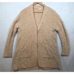 Altar'd State  Cardigan Sweater Blush Pink Chunky Knit Boho Long Fuzzy Women's M Photo 0