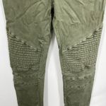 Preggo Leggings 2XL Green Moto Maternity Pregnancy Jeggings Skinny Leg Size undefined Photo 3