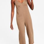 NWT Jenni Women’s Jumpsuit Brown Size M Photo 0