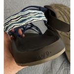 Chacos Chaco Womens Size 9 Classic Sport Sandals Strappy Blue Black White Photo 5