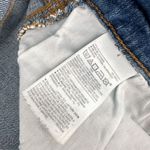 Old Navy Mid Rise Cut Off Blue Ripped Distressed Torn Denim Shorts Size 4 Photo 3