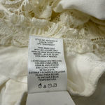 Adrianna Papell Tank Top Size L Ivory Lace Photo 7