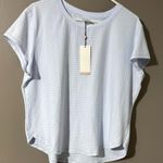 Blue Dolman Sleeve Boxy T Photo 0
