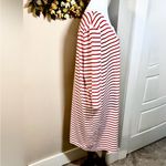Draper James  Mariner Nautical Stripe V-Neck T-Shirt Dress - Size 1X💛 Photo 4