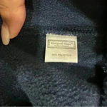 Vineyard Vines  Women's blue fleece zip front vest small Photo 3