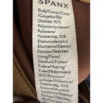 Spanx  Faux Suede Flare Leggings Pants Brown Size L G Photo 3