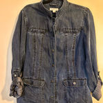 Coldwater Creek  Dark Denim Jean Jacket Photo 0