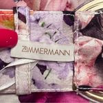 Zimmermann Prima High-Waist Belted Floral Print Silk Shorts Size 1 (US Size 6) Photo 12