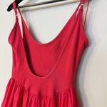 Free People  Dylan Midi Dress in Pink Size X-Small Photo 9