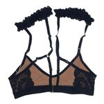 Free People π We Are HAH | Guard Her Convertible Bra Garter Black Lace Small Photo 6