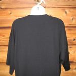 Misook NWT Black Knit Duster Cardigan Photo 5