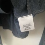 Converse  One Star Women’s Blue Moto Light Weight  Crop Jacket Buttoned Sz XL Photo 3