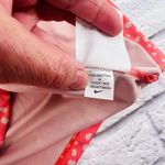 Nike Golf Shirt Women Medium Pink Polka Dot Dri Fit Sleeveless Tank Top Photo 5