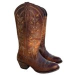 Ariat Women Desert Holly Pearl Leather Western Boots Embroidered Design Sz 5.5 B Photo 8