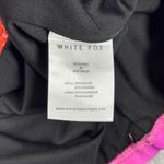 White Fox Boutique  Bodycon Mini‎ Dress Pink Orange Abstract Print Long Sleeve Photo 6