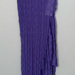 Purple‎ Ruffle Asymmetrical Skirt Purple Photo 0