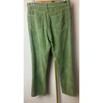 Reformation Cynthia Button Fly High Rise Straight Corduroy Pants in Moss Sz. 30 Photo 3