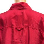Jonathan Martin Silk Vintage 90s Long Sleeve Double Pocket Button Up Blouse M Photo 3