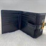 Gucci Wallet Black Logo Fabric with Leather Interior Photo 2