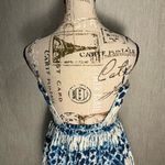 Apiece Apart  Strapless Dress in Blue and White Size XS Photo 7