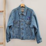 Krass&co Vantage Club Vintage Ford  Medium Wash Blue Jean Jacket Size L Photo 0