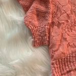 Rewind  Orange Crew Neck Sweater with Relaxed Fit Photo 2