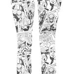Marvel  Black and White Comic Print Leggings Photo 0