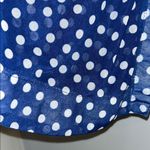 Eden & Olivia Stylish Navy Polka Dot Blouse Photo 3