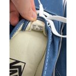 Vans  Lace Up Sneakers (Womens 7.5, Mens 6) Blue Classic Canvas Travel Vacation Photo 6