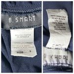 Vintage Y2K Navy Blue Beaded Cocktail Hoco Dress. S/M. Silver Boho Glam Party Size M Photo 11