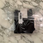 Quince NWT  Black Lightweight Cotton Cashmere V-Neck Sweater Size XS Photo 9