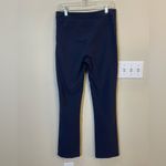 MM.LaFleur  Power Stretch Pants Flat Front Side Zip Kick Flare Black Size 8‎ Photo 1